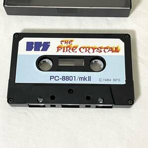 ザ・ファイヤークリスタル THE FIRE CRYSTAL PC-8801 mkⅡ ソフト カセットテープ 箱 説明書BBS (r490)の画像3