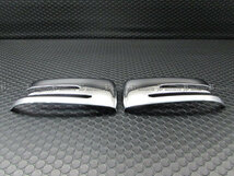 Eクラス ステーションワゴン W212 E350 メッキ サイド ドア ミラー カバー ガーニッシュ ベゼル パネル モール MIR－SID－013_画像3