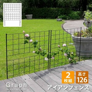  iron fence black 2 sheets set height 126 graph fence iron garden fence frame . bulkhead . eyes ... eyes M5-MGKSMI00360BLK