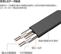 3本セット 45CM SATA ケーブル ストレート型 Sata3 シリアル ATA3.0 ケーブル 6 Gbps対応 SSDとHDD増設_画像3