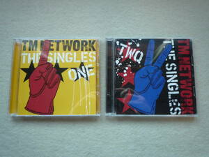 TM NETWORK　アルバム　THE SINGLES 1・2　初回限定2CD　少し難あり
