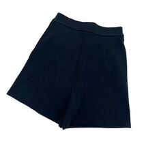 IA-386 日本製 CastelbajacSport カステルバジャックスポーツ ショートパンツ ハーフパンツ 短パン ボトムス 綿95%他 紺系 レディース F_画像1