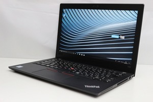 ノートパソコン 中古 軽量 コンパクト 第8世代 Core i5 SSD256GB メモリ8GB LENOVO ThinkPad X280 Windows10 Windows11 12.5 カメラ