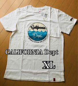 新品　カルフォルニア デプト　半袖　Tシャツ　XL 白　ホワイト