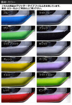 アイラインフィルム グリッタータイプ ホンダ S660 JW5 2015年04月～ 選べる12カラー 入数：1セット(4枚) AP-YLGL016_画像4
