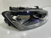 送料無料 /迅速 6R系 VW ポロ 6RCJZ 後期 純正 右ヘッドライト 右ライトAssy RH 6C2 941 006/1LB 012 034-04(H3Y-23)_画像3