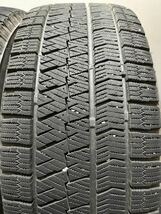 205/55R16 BRIDGESTONE/VRX2 17年製 BALMINUM 16インチ 6.5J ＋48 100 5H スタッドレス 4本 プリウス インプレッサ BRZ (南5-C988)_画像9