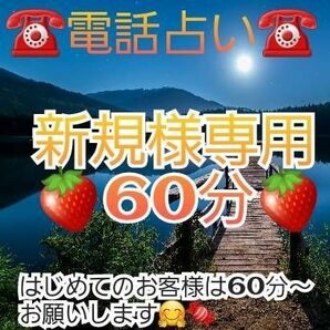 電話占い60分新規様はこちらから。9時半から22時