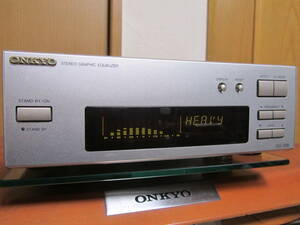 ONKYO EQ-205 operation verification settled, display excellent 