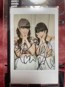 浜田翔子×浜田コウ姉妹　直筆サイン　チェキ