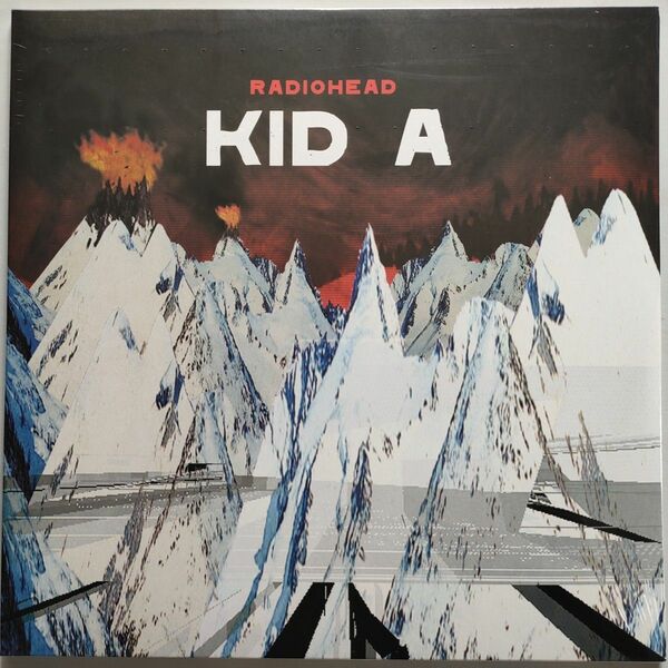 新品未開封 LPレコード レディオヘッド名盤4th表作 KID A キッドA Radiohead 見開きジャケット トムヨーク 