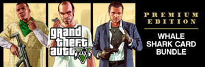 Grand Theft Auto V グランド・セフト・オートV プレミアム・エディション&ホエールシャーク マネーカードバンド PCゲーム 【キー コード】