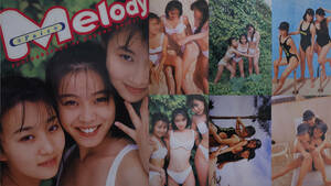 ★お宝★ Melody　写真集「Fair」1995年/ 田中有紀美・望月まゆ・若杉南