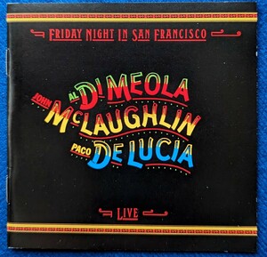 美品 Al Di Meola, John McLaughlin, Paco De Lucia Friday Night In San Francisco