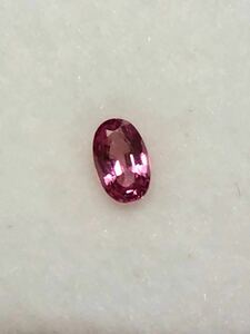 [60 times magnifier clean ] hot neon pink spinel 0.245ct