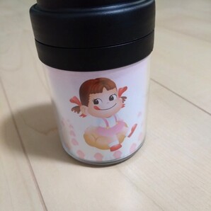 ペコちゃん フタ付き丸型小物入れ 程度良好、未使用品