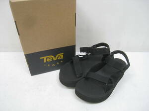 Teva テバ サンダル FLAT FORM UNIVERSAL フラットフォームユニバーサル 厚底 黒 ブラック サイズ23cm