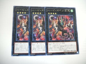 AR2【遊戯王】ハーピィズペット幻竜 3枚セット レア 即決