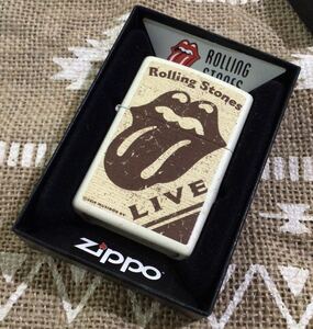 未使用新品 箱付き★ROLLING STONES 公式 ジッポーライター ZIPPO ローリング・ストーンズ 2012年製