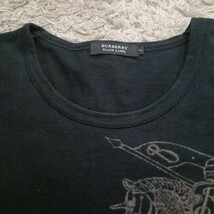 バーバリー ブラックレーベル 半袖 Tシャツ メンズ ホース 黒 BURBERRY BLACKLABEL_画像5