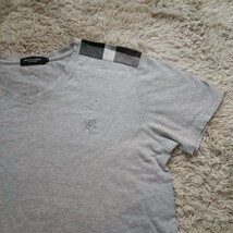 クレストブリッジ ブラックレーベル 半袖 Tシャツ メンズ CRESTBRIDGE BLACKLABEL チェック_画像5