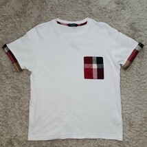 クレストブリッジ ブラックレーベル 半袖 Tシャツ メンズ チェック柄 日本製 CRESTBRIDGE　BLACKLABEL_画像1