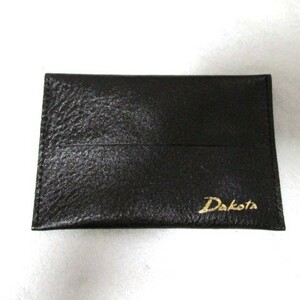 ☆新品☆Dakota　革製　黒ティッシュケース　