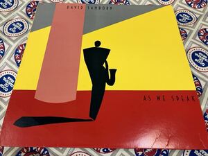 David Sanborn★中古LP/US盤「デビッド・サンボーン～As We Speak」