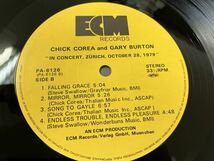 Chick Corea＆Gary Burton★中古2LP国内盤帯付「チック・コリア＝ゲイリー・バートン～クリスタル・サイレンス・ライヴ」_画像8