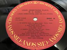 Louis Armstrong★中古LP国内盤帯シュリンク付「ルイ・アームストロング・プレイズ・W.C.ハンディ」_画像5