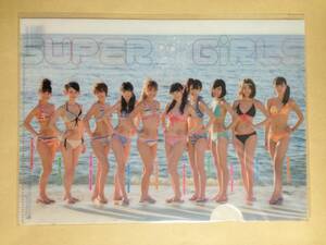 (◆[CF] SUPER GiRLS B5クリアファイル ヤングガンガン 2013年6月21日号 付録【即決】