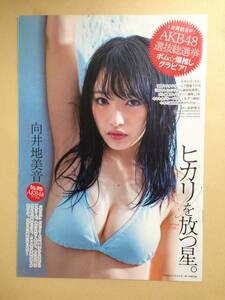 (◆[雑誌] 向井地美音 東李苑 白間美瑠 森保まどか ヒカリを放つ星。 1か月前SP! AKB48選抜総選挙 ボム 爆推しグラビア! 2015年6月【即決】