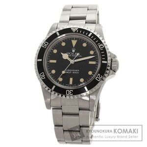 Rolex Rolex 5513 Submariner Tritium Watch Nearlable Steel SS использовался