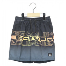 (クイックシルバー)QUIKSILVER 子供用 キッズ 水着　サーフパンツ EVERYDAY WORDBLOCK VL YTH 16 EQBJV03434_KVJ6 ボードショーツ_画像1