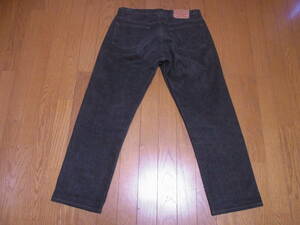 237-99/90'S/USA製/Levi's/リーバイス/501-0658/先染め/501/刻印524/ブラックジーンズ/W34