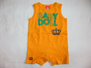 *BABY DOLL baby doll * 70cm orange color coverall 