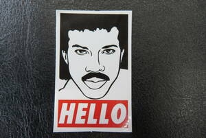 [HELLO] sticker decal Lionel Richie