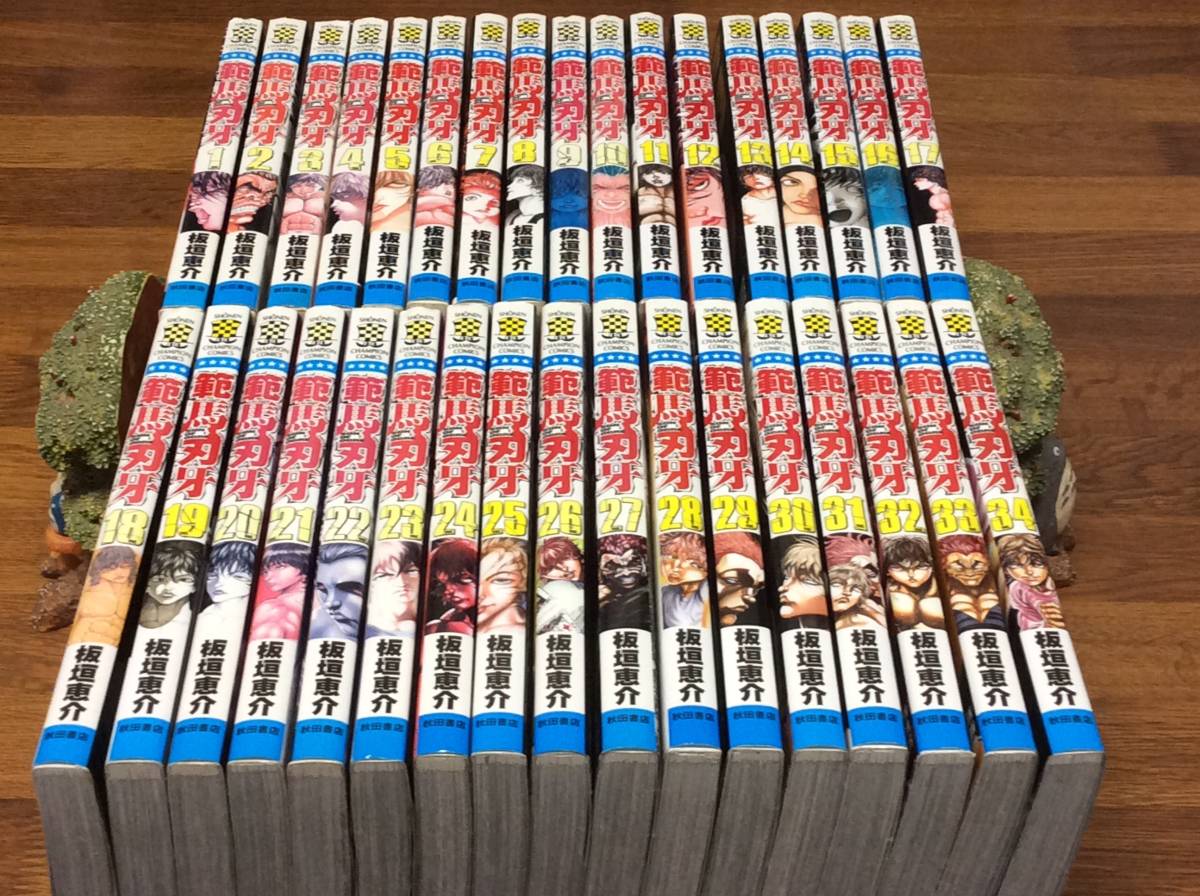 ヤフオク! 範馬刃牙 全巻の落札相場・落札価格