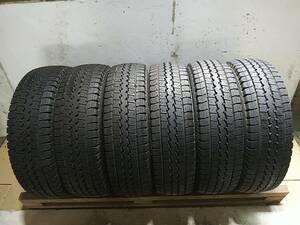 T255 185/75R15LT ダンロップ WINTERMAXX LT03 冬タイヤ バリ溝極上品 中古売切り6本SET 法人向け送料安