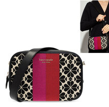 未使用 KATE SPADE スペードフラワージャカード ショルダーバッグ_画像1