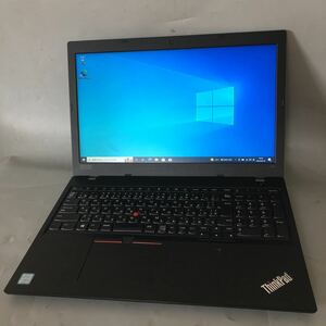 JXNT2892 / Lenovo ThinkPad L580 /Core i5-8250U 1.6GHz/メモリ:8GB/SSD：512GB/カメラ/無線/Windows 10/ キーボード不良