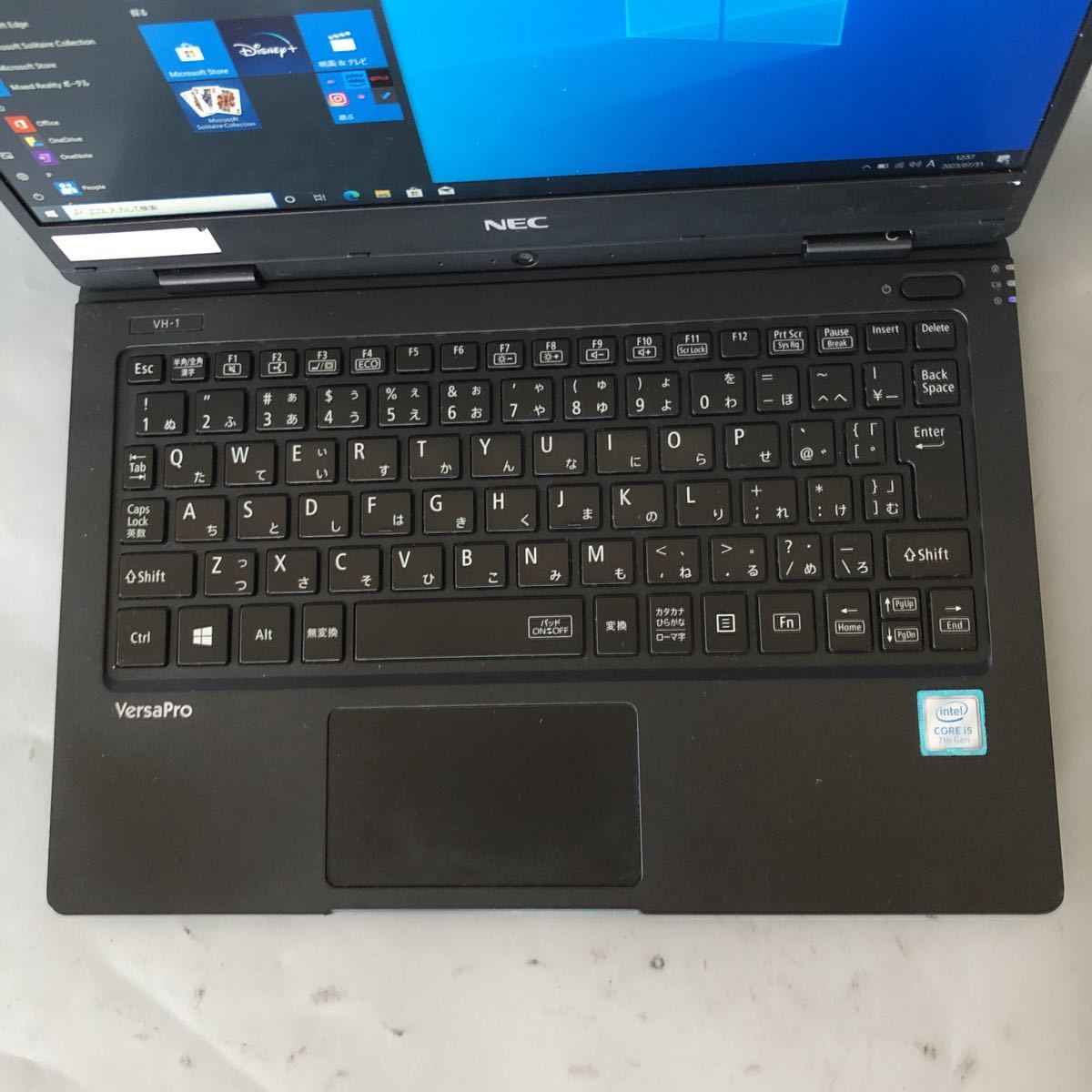 JXNT2920 /NEC VKT12HZG1 VKT12H-1/ Core i5-7Y54 1.20GHz/メモリ8GB