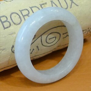 J1010 ヒスイ 翡翠 リング 指輪 13.5号 ミャンマー ジェイド ジェダイト 送料無料