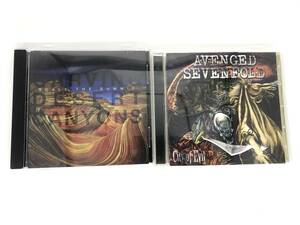 [中古]2枚セット SCALE THE SUMMIT - Carving Desert Canyons / AVENGED SEVENFOLD city of evil 