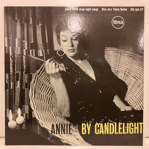 ●即決VOCAL 10インチ Annie Ross Tony Crombie / Annie By Candlelight 日本盤 再発盤 nlp1025