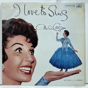 ●即決VOCAL LP Alma Cogan / I Love to Sing clp1152 jv4737 英オリジナル アルマ・コーガン