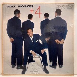 ●即決LP Max Roach / Plus Four Mg36098 jj37523 米オリジナル、ドラマーDg Mono マックス・ローチ 