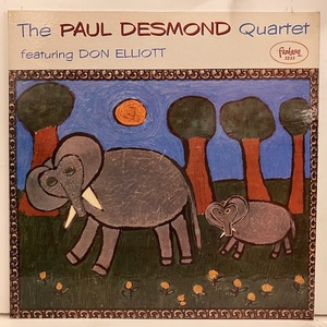 ●即決LP Paul Desmond / featuring Don Elliott 3235 j37565 米オリジナル、Dg 赤盤 Mono フラット盤 