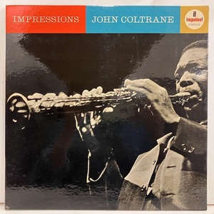 ●即決LP John Coltrane / Impressions As42 j37580 米盤、赤黒P 「Vangelder Lw Stereo」刻印 ジョン・コルトレーン