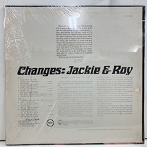 ●即決VOCAL LP Jackie & Roy / Changes v8668 jv4786 米オリジナル、Mgm/T Dg Mono Vangelder刻印 ジャッキー&ロイ_画像4